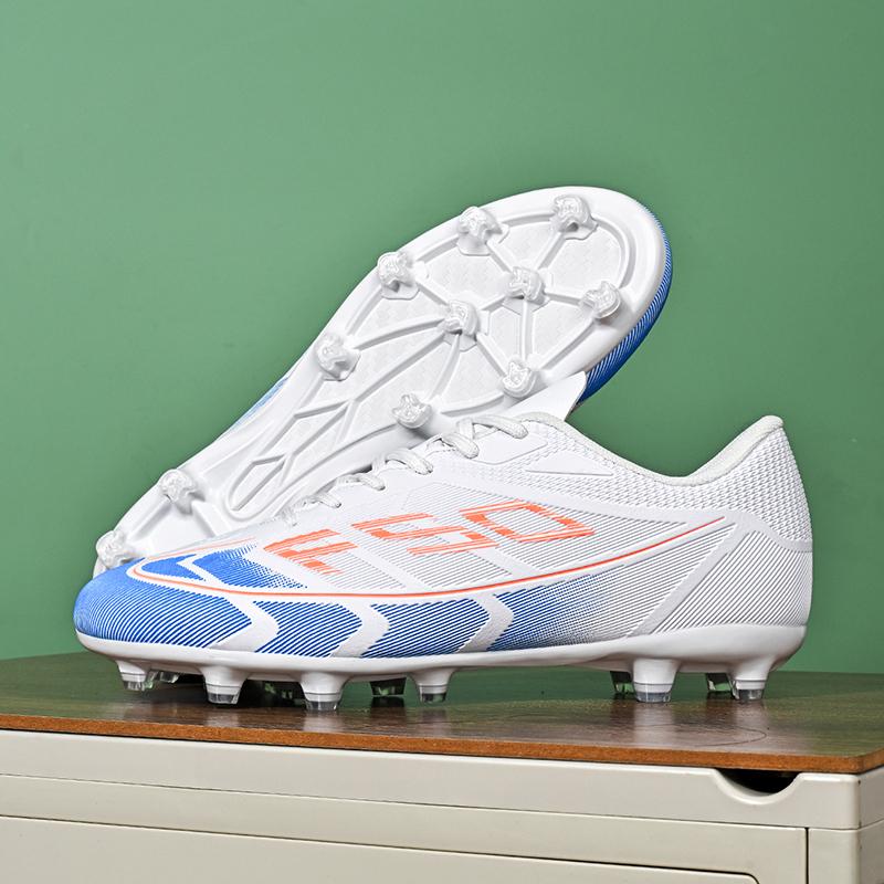 New Men Football Boots Sports Shoes Ultralight Soccer Shoes Outdoor Match Futsal High Ankle Breathable Non-Slip High-quality