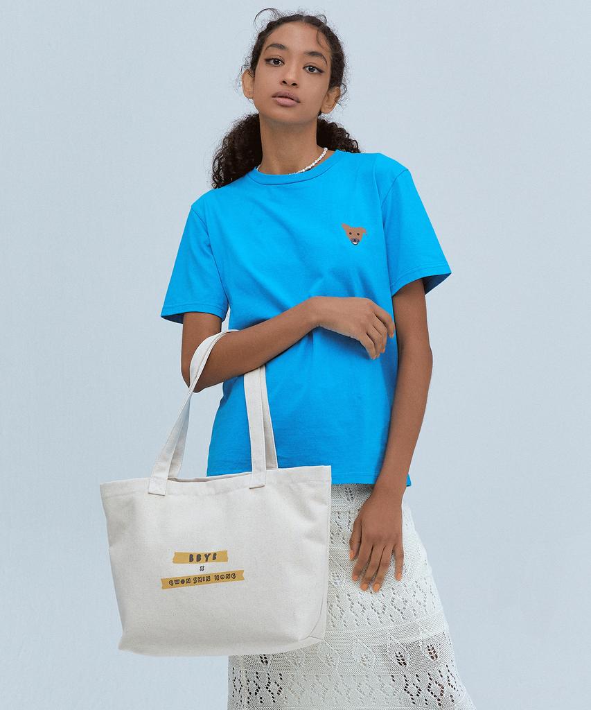 Bbyb [Stray Dog Support Campaign] Cotton Old Boy Two-Way Eco Bag