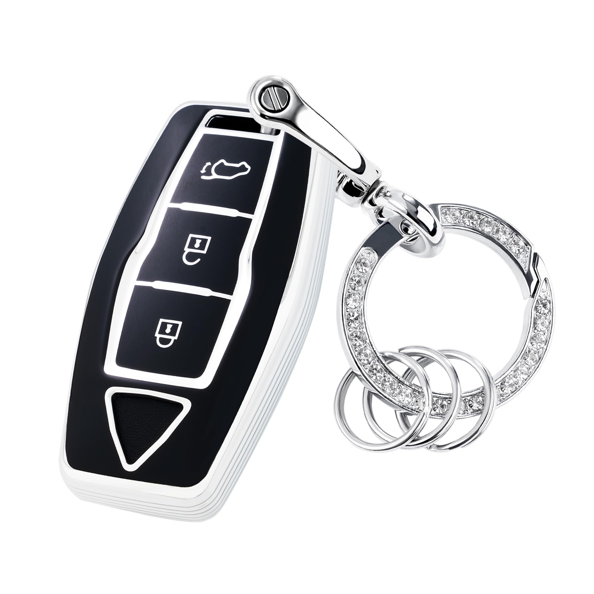 

Mitsubishi Key Case, New Outlander phev gn0w Key Cover, DELICA D5, Delica D5, Jasper, серебряный