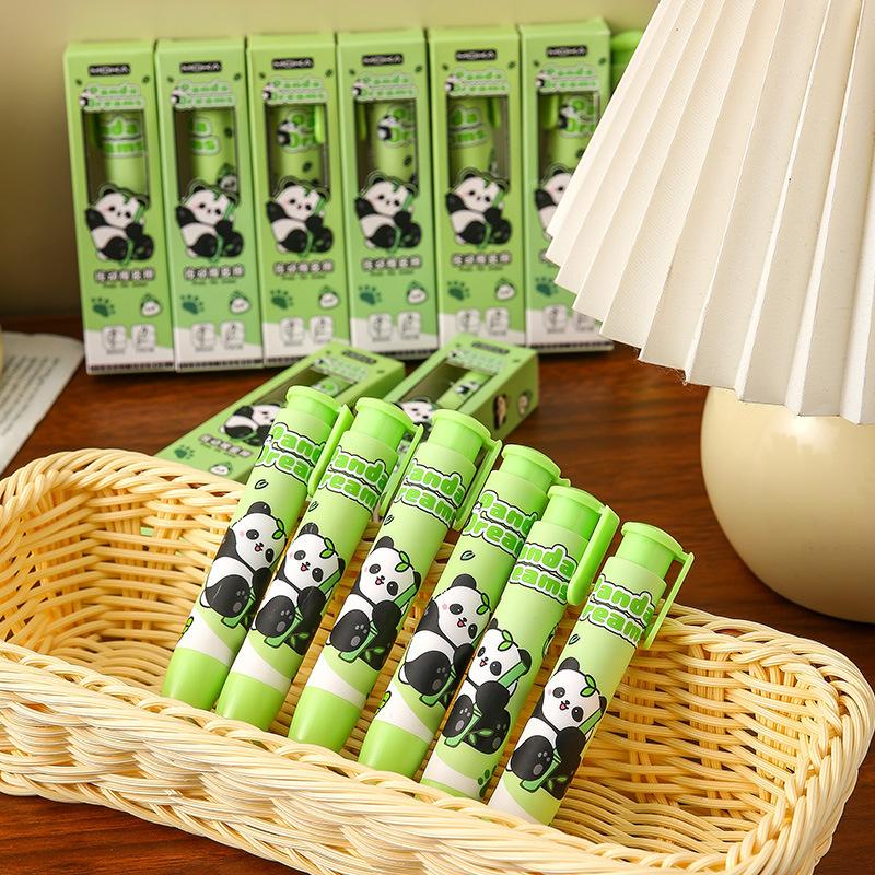 

Panda Boxed Press Eraser Pen Primary School Students Erase Words Without Leaving Marks Telescopic Friend Gift