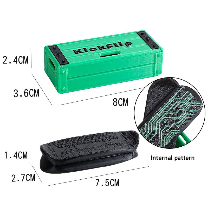 Finger Skateboards Magnetic Mini Deck Fidget Finger Skate Board For Kids Party Boys Classroom Birthday New Year Gifts