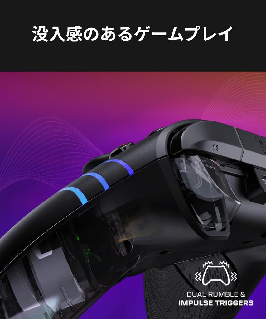 TURTLE BEACH Afterglow Wave Black Wired USB Officially Xbox Compatible with Trigger Mappable Rear RGB Chat Ergonomic Design Warranty Controller,