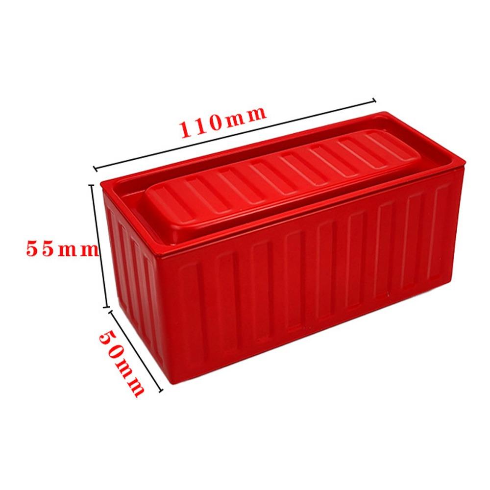 Wrought Iron Mini Container Model Retro Industrial Style Metal Box Tin Toy Storage Box Small Size Model Ornaments Mini Iron Box
