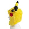 Sazac Fleece Kigurumi Cap, Pokémon Pikachu, TMY-027, One Size Fits All