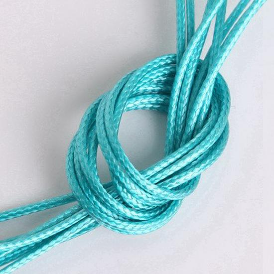 2mm Korean Waxed Cord Faux Leather Necklace Rope for DIY Jewelry Making & Bracelets.