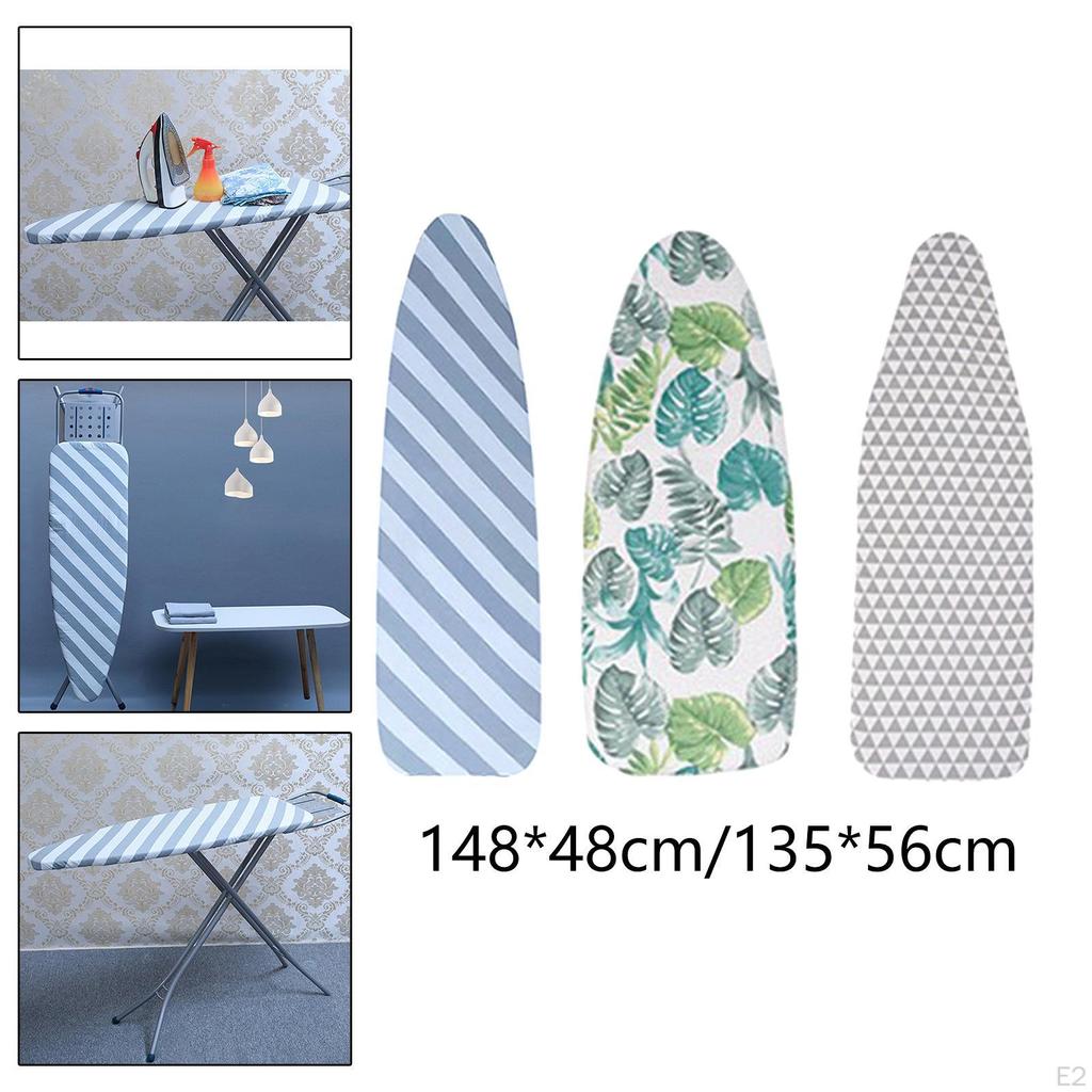 Household Ironing Board Cover Iron Pad Thick Padding Heavy Duty Heat Insulation Breathable with Ties