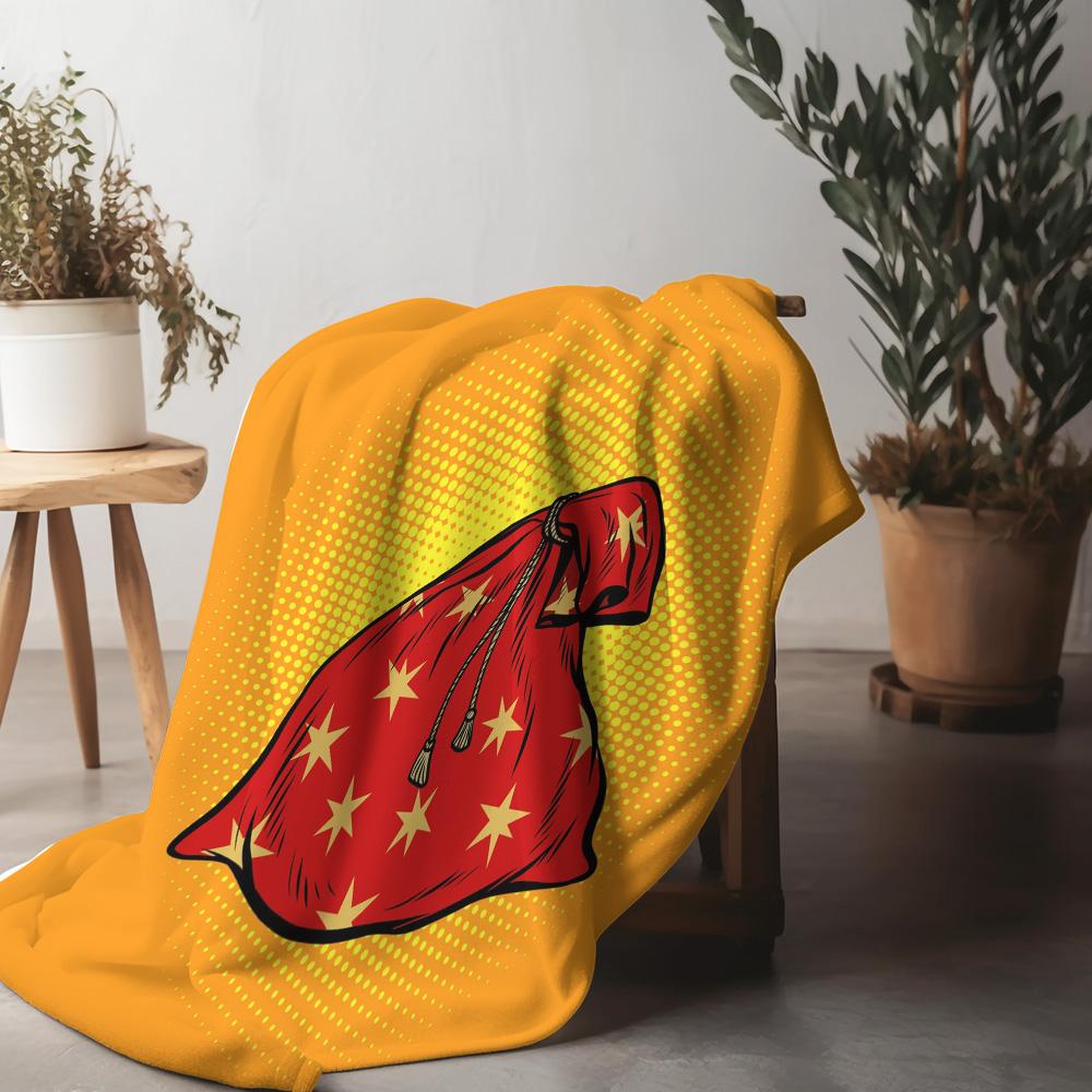 

Cozy Throw Blanket Soft Flannel Warm Fuzzy Blanket Decorative Living Room Bedding Home Decor Gift Idea Premium Quality 75x90cm