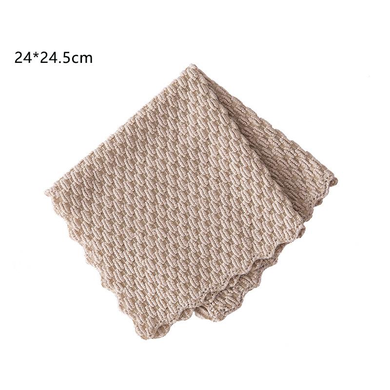 1Pcs Kitchen Supplies Cleaning Towel Super Absorbent Multifunction Wiping Rag  Cloth Polyester/Nylon Anti-grease kitchen