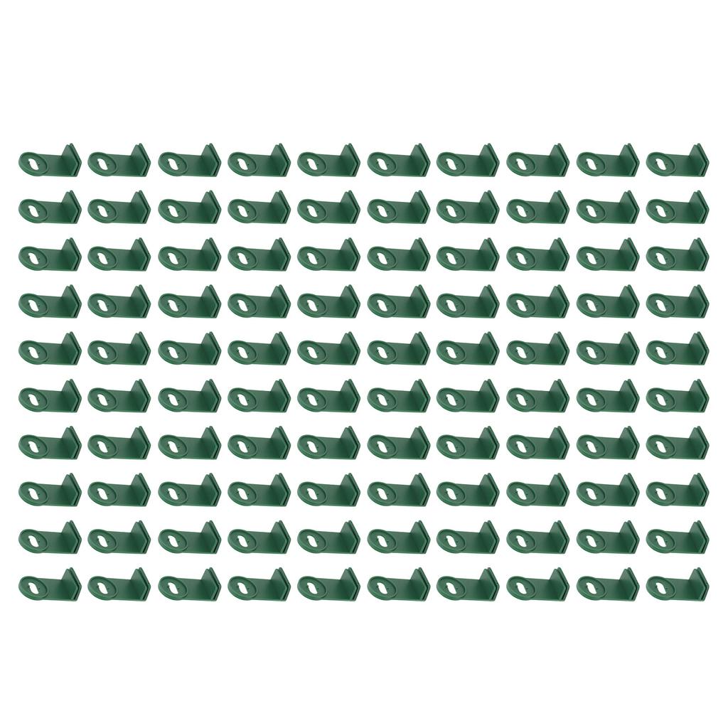 100PCS Plastic Greenhouse Twist Clips Shading Fixing Clips Extenders Clips Greenhouse Insulation Fasteners Plant Hangers