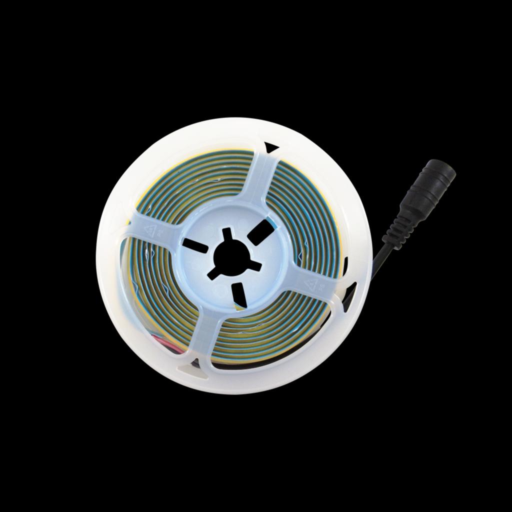 New 16.4ft Flexible Cob Strip Light - Cool White, Natural Light, and Warm for Living Room, Cabinet, Counter - Ideal for Home Dec