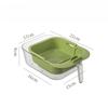Double-layer Snack Box Fruit Tray Living Room Candy Box Drain Area Basket Home Use Fruit Tray Lazy People Eat Melon Seed Storage Tray