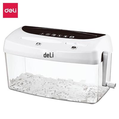 Deli Manual Desktop Paper Shredder CN Plug (adapter Included)