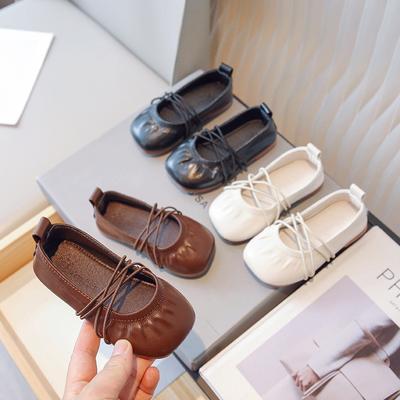 Babyschuhe Mädchen Mode Einfarbig Lässige Mary Janes Weiche Ballerinas Kinder Lederschuhe Bequeme Kleinkind Slipper Loafer