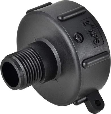 High Quality IBC Water Tank Adapter 2'' To 2" Water Connector Fuel Bucket Valve Tank Garden Hose Pipe Fittings NPS S60*6