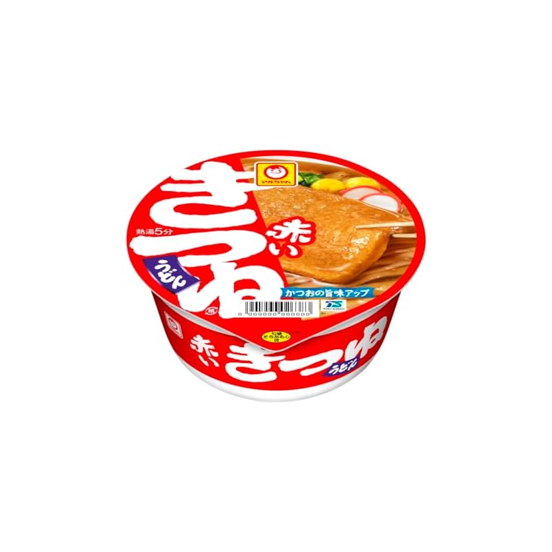 Maruchan Akai Kitsune Udon (96g x 12 packs / Case Sale) Cup Noodles Udon (with fried tofu / Kanto-style broth) Cup Udon Box Purchase Toyo Suisan
