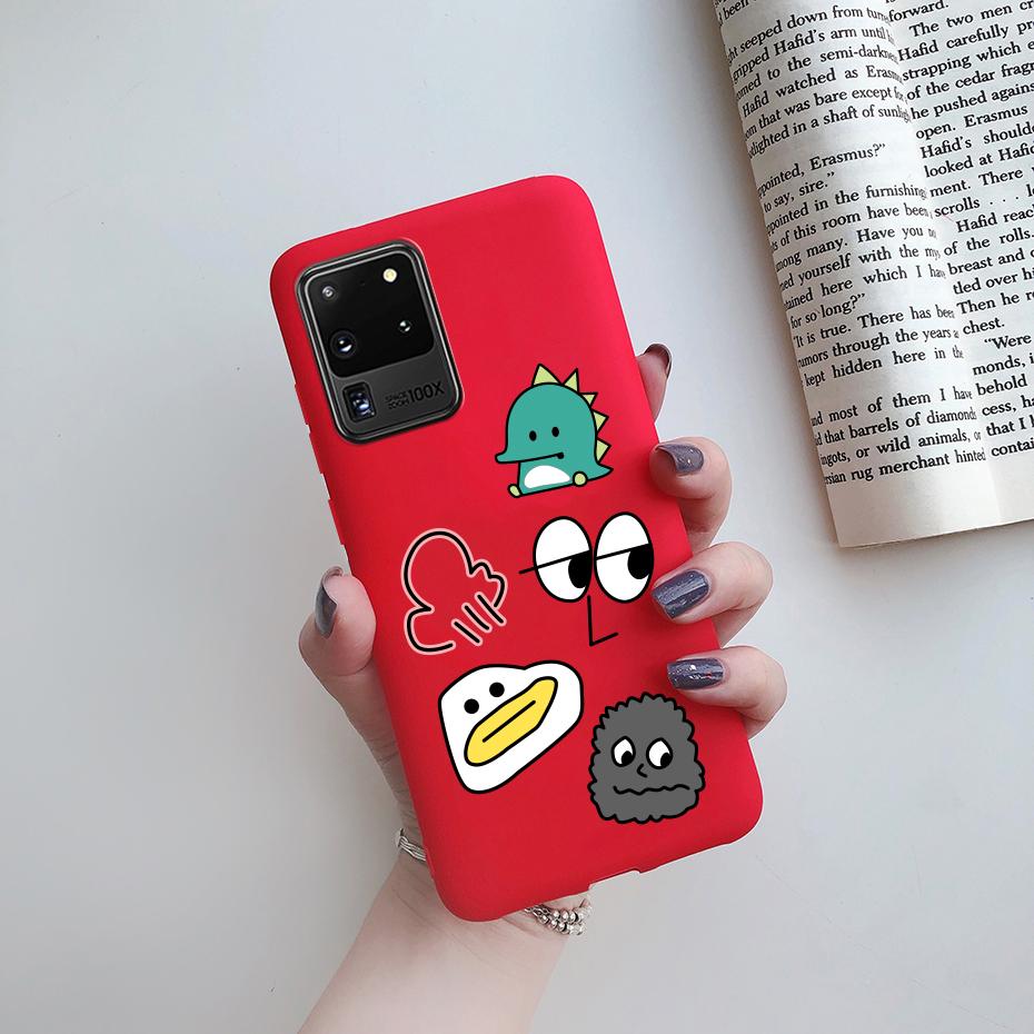 Hülle Für Samsung Galaxy S20 S 20 Ultra Plus Silikon Malerei niedlich Weich Schlank Hülle Abdeckung Für Samsung S20 Plus Ultra Handyhüllen