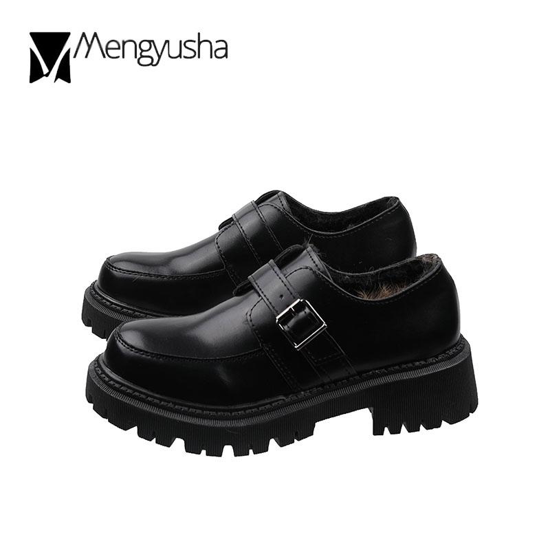 Туфли-оксфорды с металлической пряжкой для женщин — фото 7