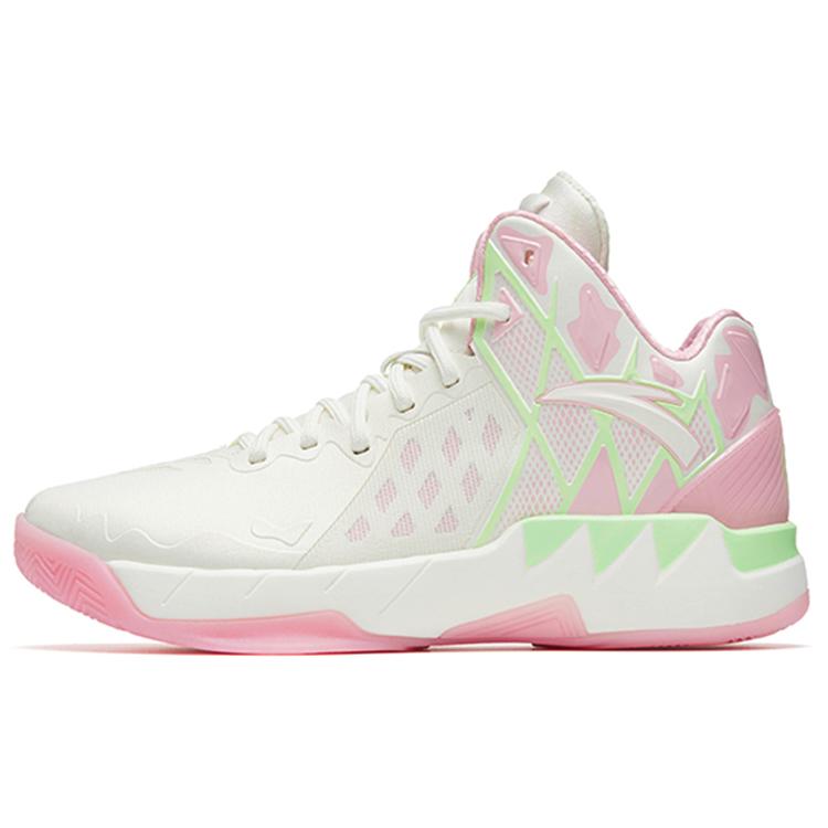 New ANTA Klay Thompson 1 Pro 'White Pink Green' 112241117-1