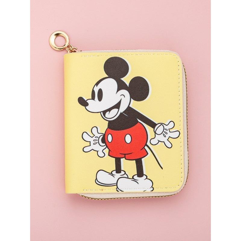 

Новый мишка, кошелек Wei Mickey Mouse со скидкой 30%, визитница, кошелек для мелочи, кошелек для нескольких карт.