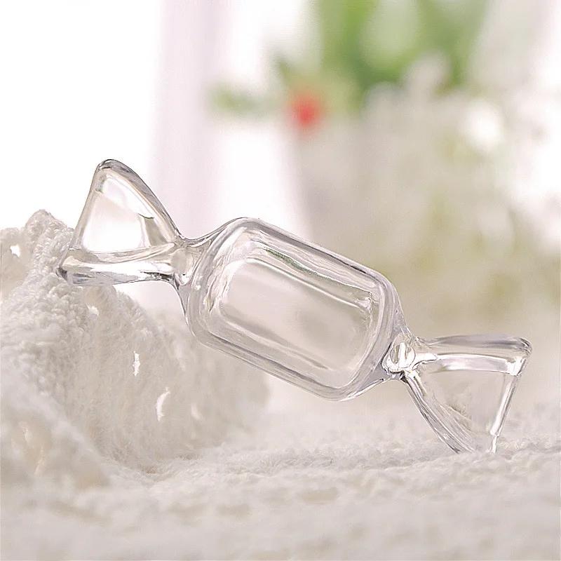10pcs/set, Cute Mini Plastic Candy Box For Weddings, Baby Showers, And Parties - Transparent And DIY Friendly
