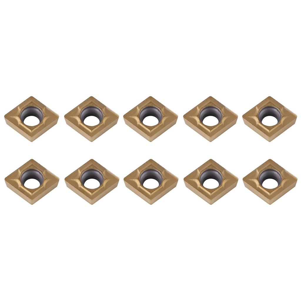 10pcs CNC Carbide Tips Inserts Blade Cutter Lathe Turning Tool With Box