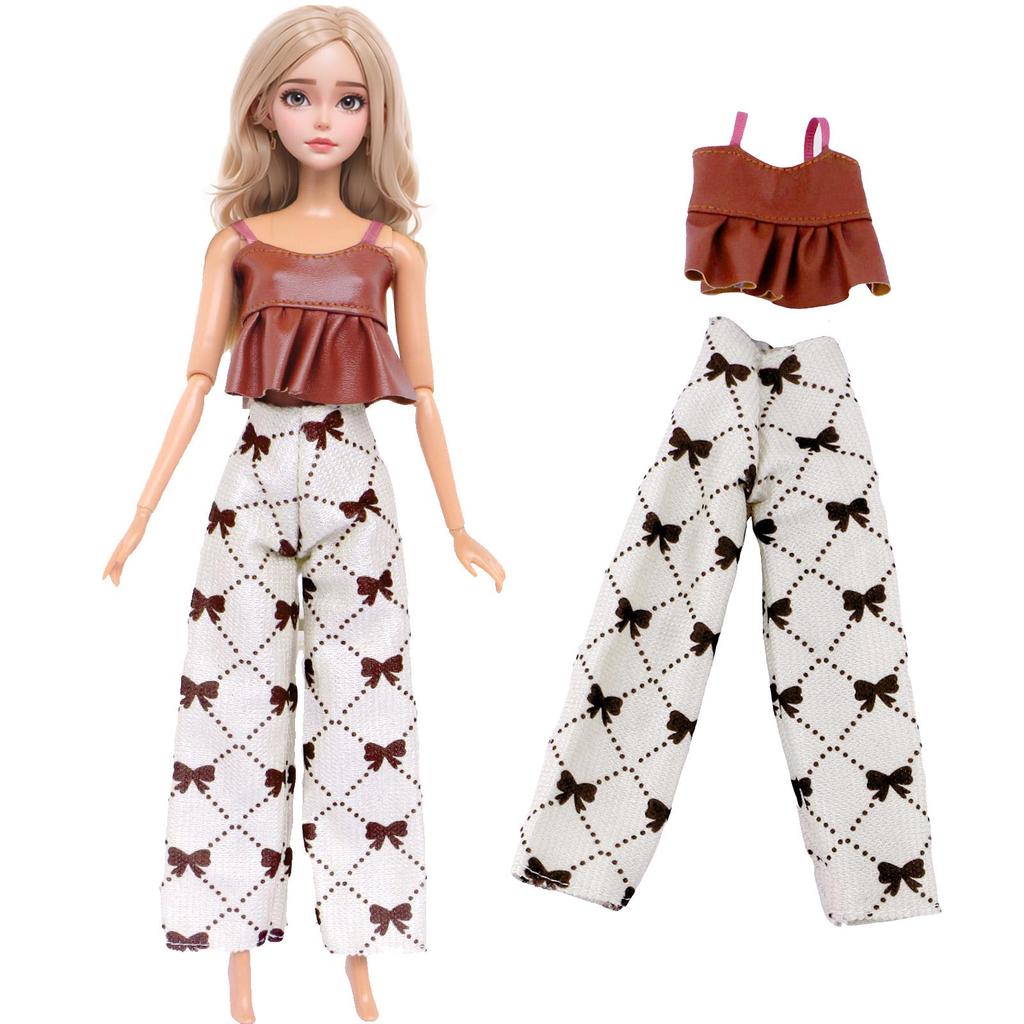 Doll Clothes for 30cm Girl Doll Lot Styles Dress Shorts Shirts Cute Outfits for 1/6 11.5 Inch Doll Girl Toy Kids Gift Accessories