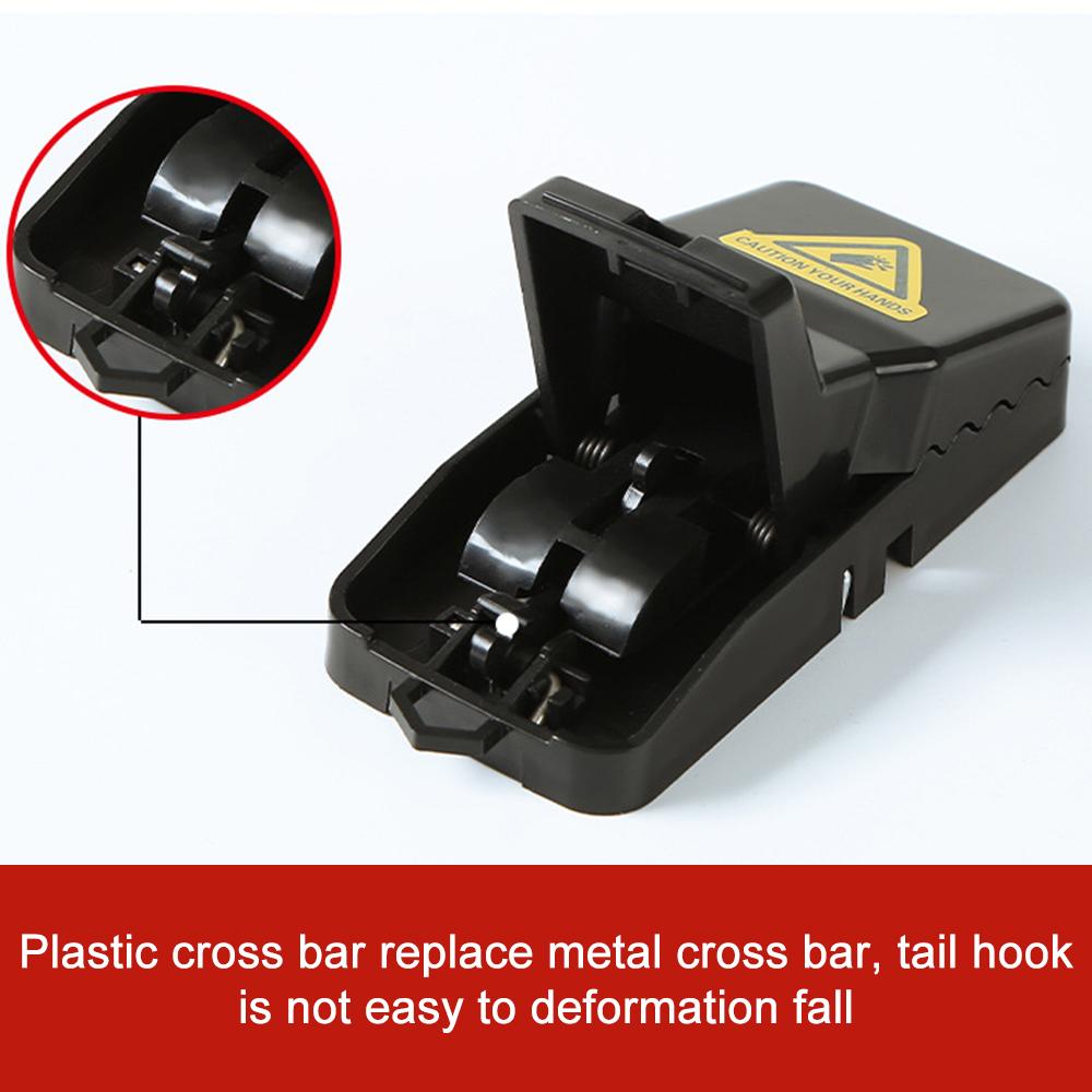 6 balení pastí na myši pro vnitřní použití pro domácí kancelář Bez potřeby baterie Pasti na krysy s vysoce citlivým spouštěním