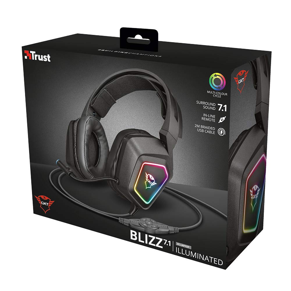 GXT 450 Blizz RGB Surround Gaming Headset 7.1