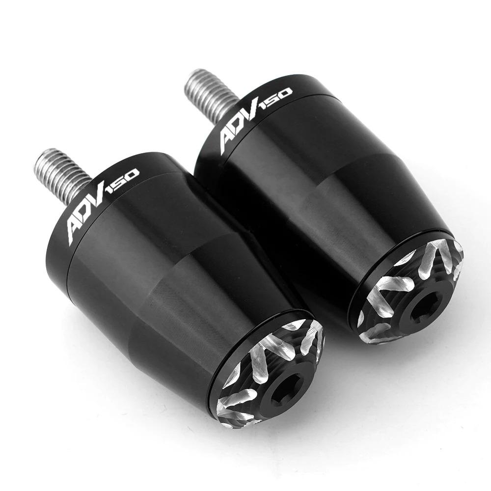 For Honda ADV 150 ADV150 All Years Motorcycle accessories CNC Balanced Handlebar Counterweight Plug Slider Handle Bar Ends Grips