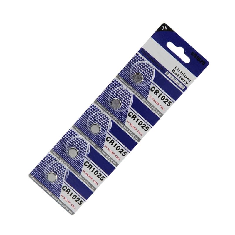 Hochwertige CR1025-Metallzellenbatterie, CR1025-3-V-Lithiumbatterie für verschiedene Geräte, praktische Installation, Knopfzellen