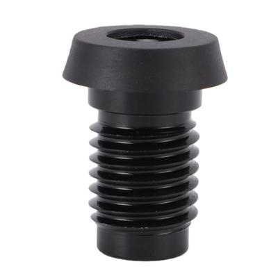Bumper Replacement for CUETEC Pool Cue Aluminum Plastic Shock Proof Billiard Cue Bottom Plug