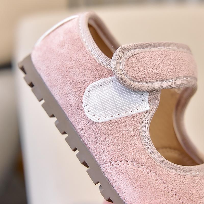 Mädchen Herbst Woll Ballerinas - Weiche Sohle Leder Prinzessin Schuhe