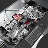 Mouse Pad Gamer Computer Accessories Black And White Manga Keyboard Pad Laptop Anime Dragon Ball Desk Mats Goku Gamming Mousepad