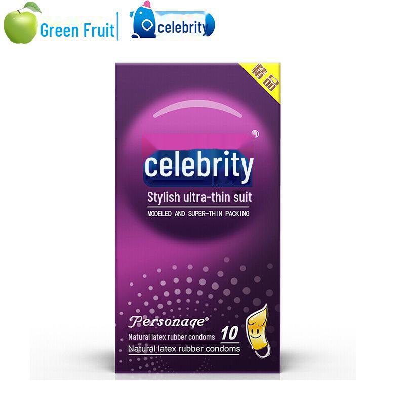 Celebrity Wolf Tooth Ultra-Thin Textured Condoms - Adult Family Planning Products