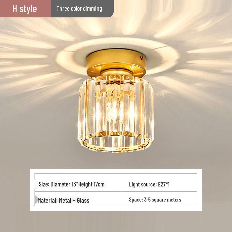 Nordic Luxury Shell Corridor Light: Creative, Modern Balcony & Entrance Lighting