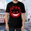 Spitfire Bighead Fill T-Shirt Black Cotton Short Sleeve Crew Neck Men's