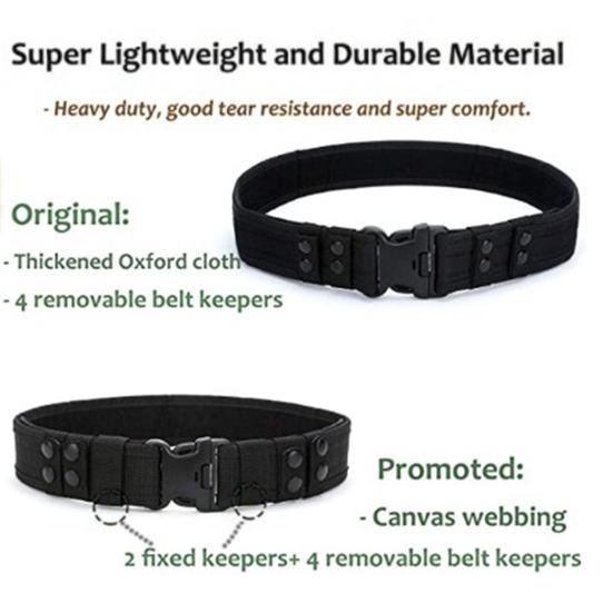 Thicken Combat Belt Ultralight Adjustable Good Toughness Battle Belt for Outdoor