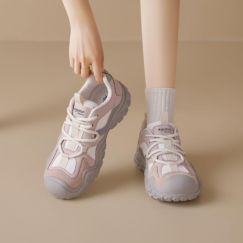 Augustine Hiking Shoes Women's Outdoor 2025 New Summer Hiking Casual Sports Shoes Light Ugly Cute Dad Shoes