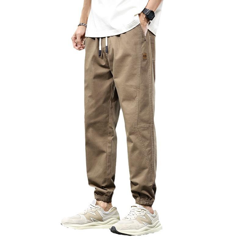 Casual Pants for Men's Spring and Autumn Ties Casual Pants for Men's Spring Cotton Casual Pants