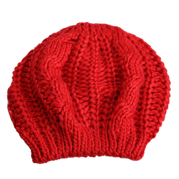2023 New Fashion Winter Women Beret Warm Knitted Baggy Beanie Hat Pretty Comfortable Plain Caps Multicolor Elasticity Ski Cap