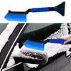 17in Car Windshield Ice Scrapers 2 In 1 Ice Scraper Brush Plastic Ice Scraper Snow Brush Frost Removal Winter Cleaning Accessory