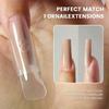 Sandwich Dual Nail Forms Trapezoidal Oval Nail Extension Forms 240pcs/Box Top & Bottom Form For Quick Diy Nail Extensions Salon