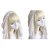 Girls Hairband Headscarf Lace Trim Headband Veil Nun Cosplay Hair Ornaments