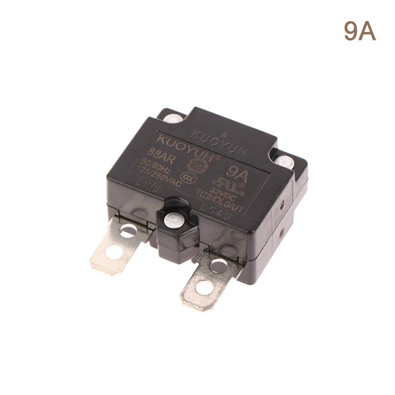 1Pc  88Ar 3A 4A 5A 7A 8A 10A 15A 20A 25A Automatic Reset Circuit Breaker Overload Switch Over Current Protector