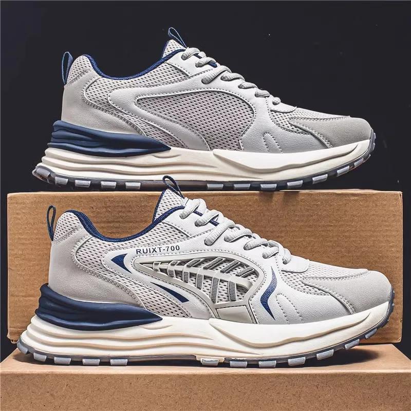 Fashion Latest men's fashionable casual shoes with spring and autumn mesh breathable and comfortable for teenagers' running sports shoes