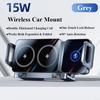 Hipacool Wireless Charger 15W Fold Screen Phone Stand Fast Charging Car Air Vent Phone Holder For Samsung Fold 7 6 Iphone 17 16