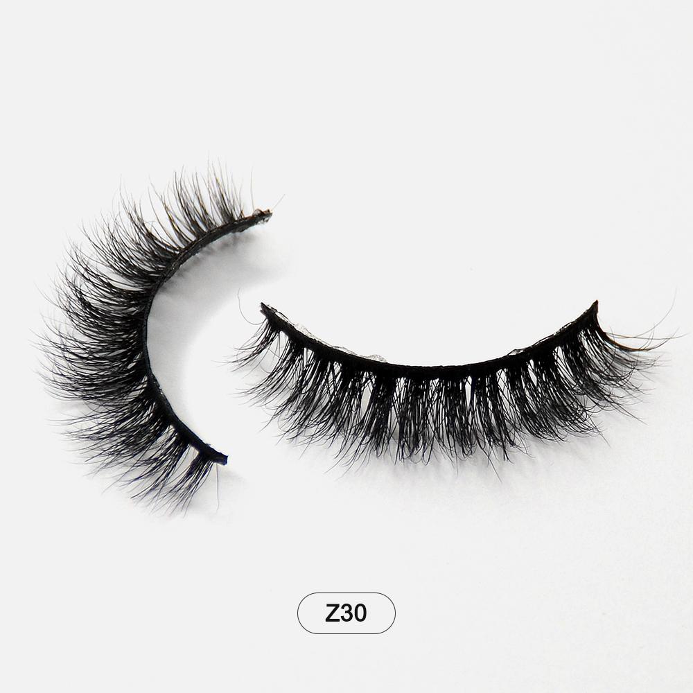 Dropshiping Makeup Mink Lashes Fluffy Soft Full Fake Eyelashes Natural False Eyelashes Wispy Lash Extension