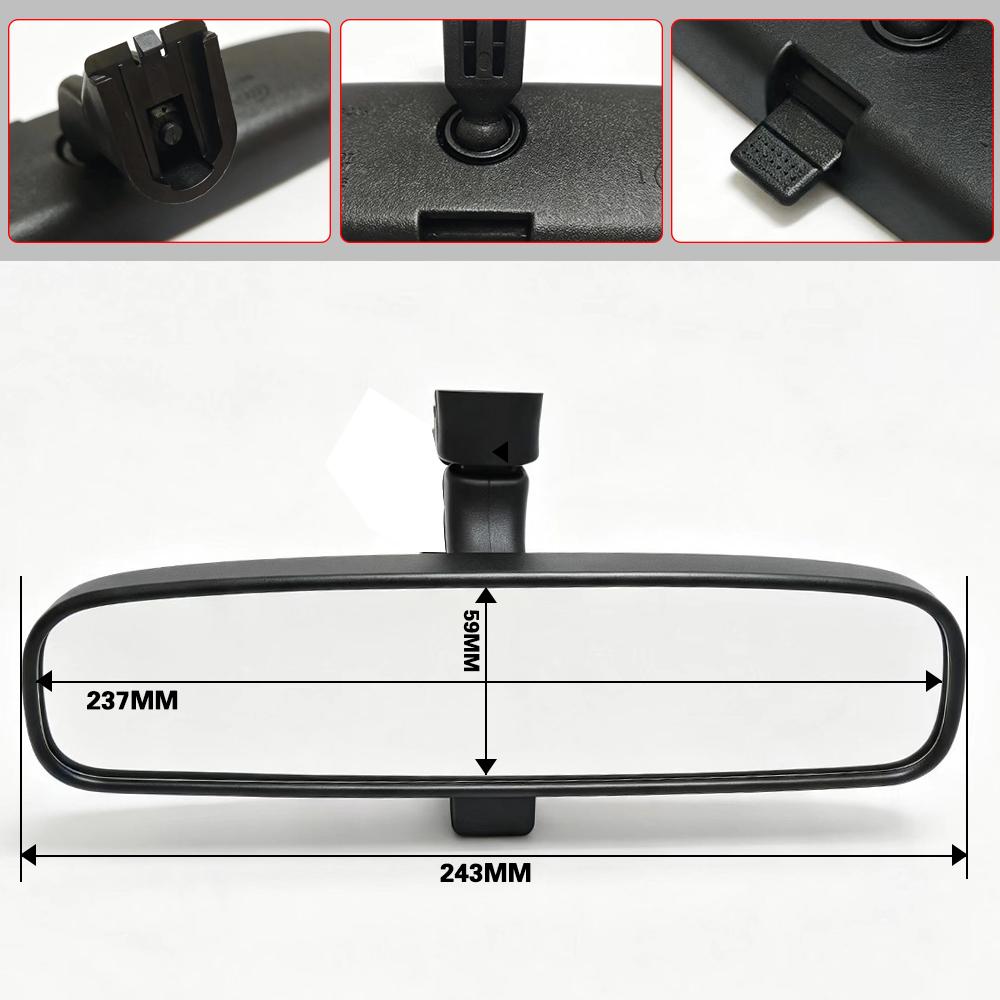 Interior Rearview Mirror Replacement For Mazda 3 2004-2006 Mazda 5 2006-2007 Car Rear View Mirror BP4K-69-220 Interior Mirrors6