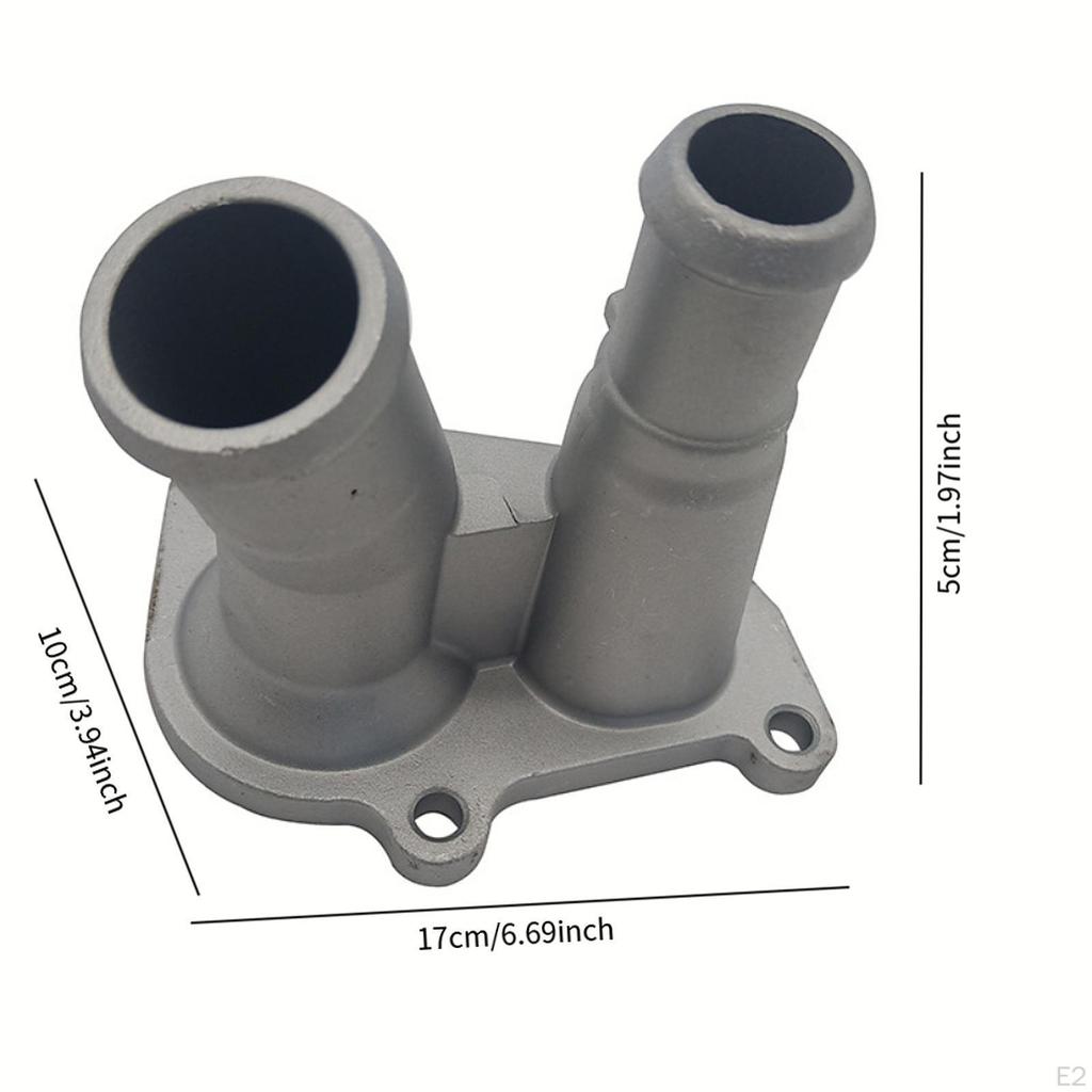 Aluminum Thermostat Housing Assembly 1557904 1707050 2S6G9K478BC Direct Replace for Focus C- 1.6