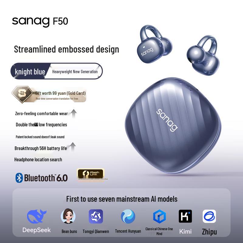 

SANAG F50 Ear-Clip Bluetooth Earphones